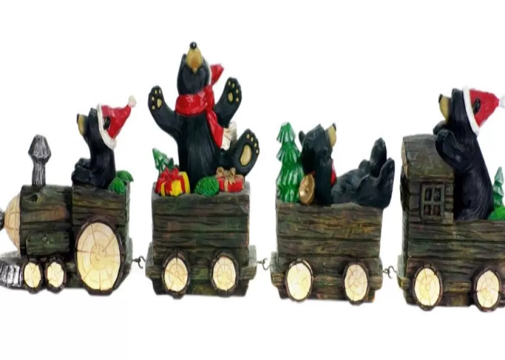 The Spirit of Christmas Banff And Canadiana Home Decor>Black Bear Train