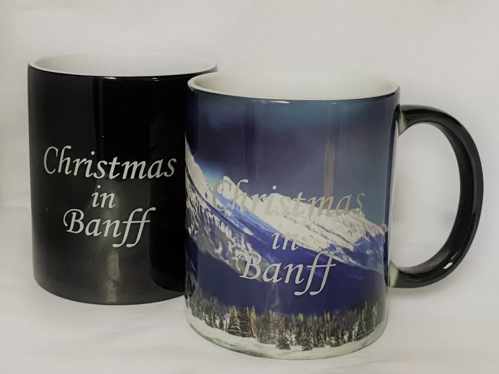 The Spirit of Christmas Christmas Tableware | Home Decor Tableware>Christmas In Banff Color Changing Mug