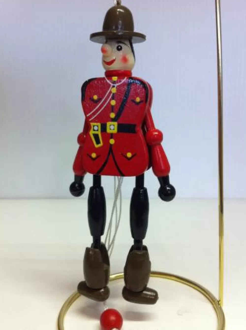 The Spirit of Christmas Banff And Canadiana>RCMP Jumping Jack