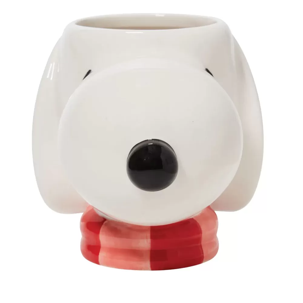 The Spirit of Christmas Christmas Tableware | Home Decor Tableware>Snoopy 18 Oz Sculpted Mug